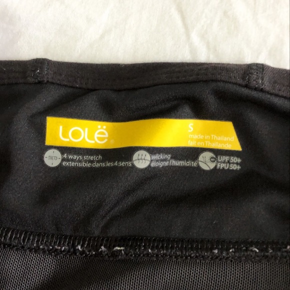 Lolë black high-waist biker shorts - Picture 8 of 9